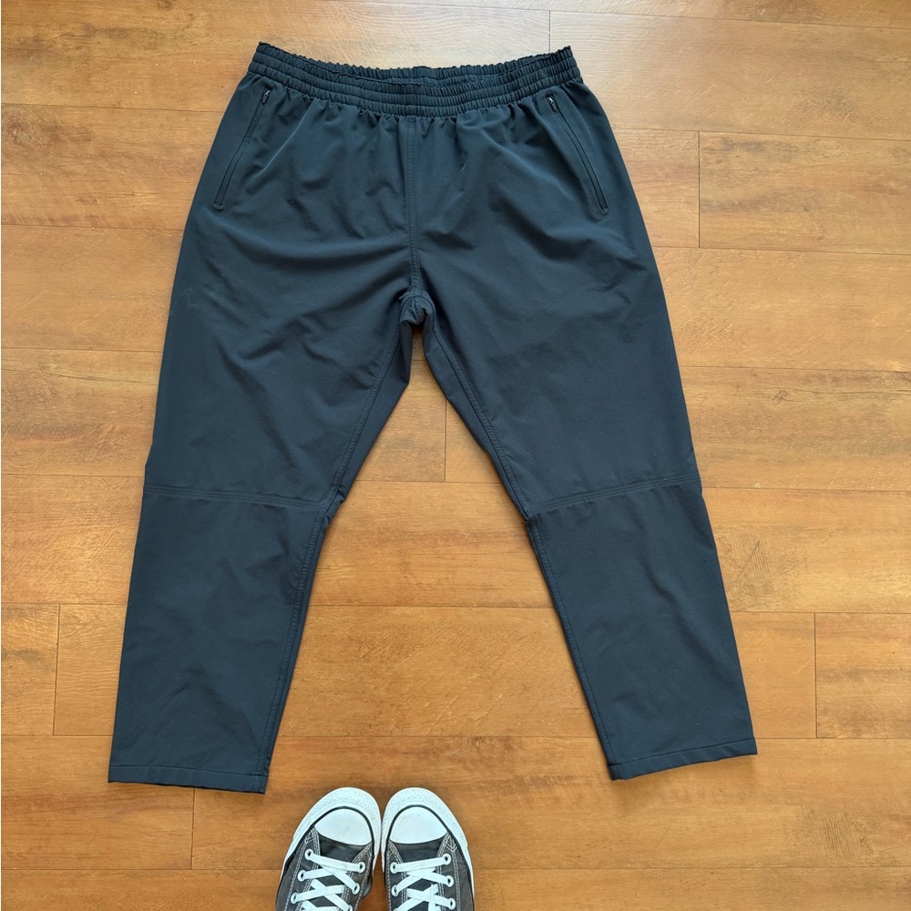 Outdoor Voices Zephyr 26” inseam Black Athletic Track Pants - Picture 6 of 6